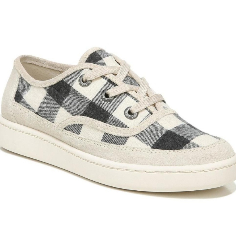BRAND NEW Plaid Canvas Women's Shoe